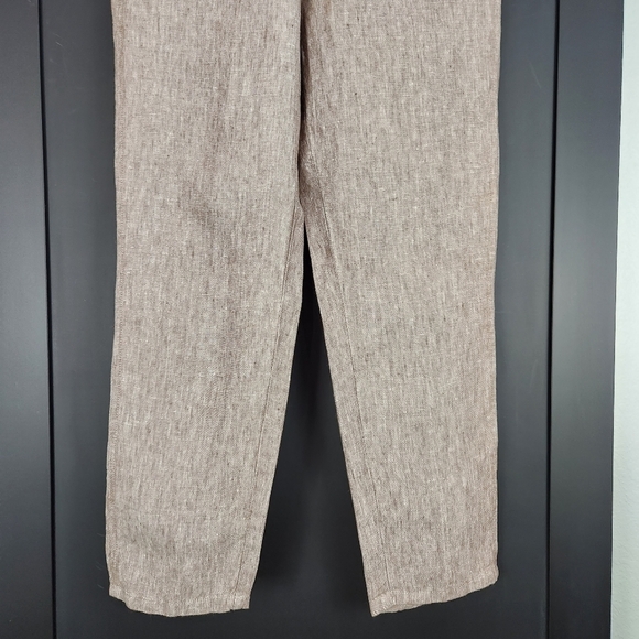 J. Jill Love Linen Pull Up Pants Size Small - Picture 3 of 7